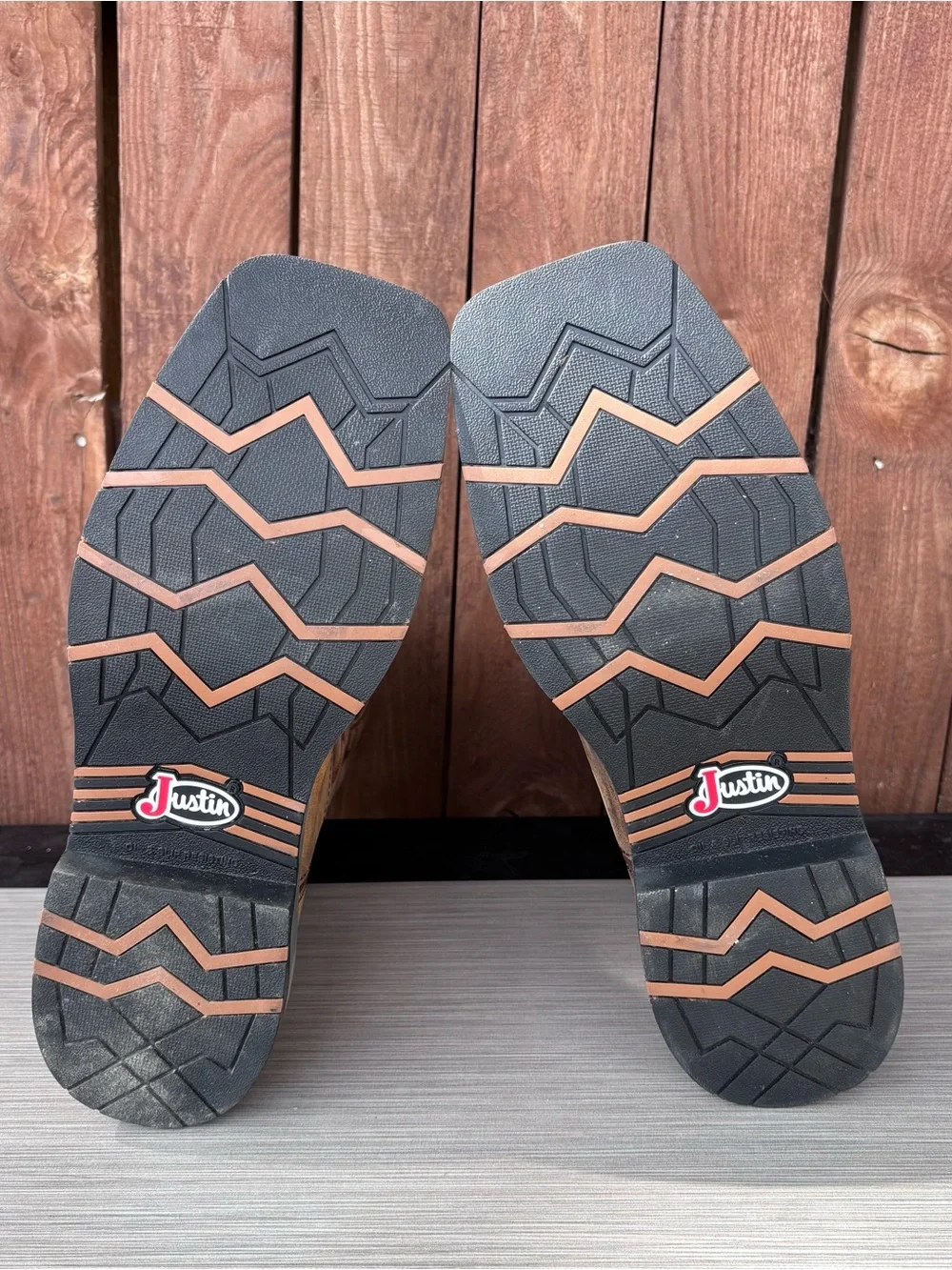 JUSTIN SAFETY TOE WORK BOOTS